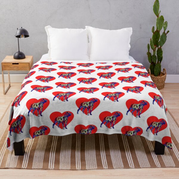 Item preview, I Heart My Rottweiler Dog Neon Butterflies Silhouette  designed and sold by AMSonArt.