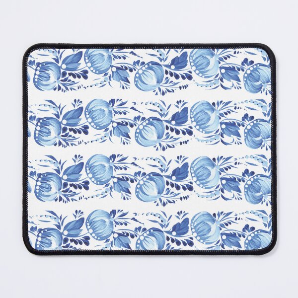 Item preview, Ukrainian art Petrykivka art Ukrainian interesting blue flowers designed and sold by Sunflower-7.