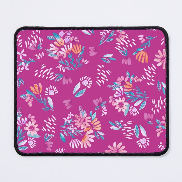 Artikelvorschau, Pastellgarten_in Magenta entworfen und verkauft von ElaMilkoDESIGN.