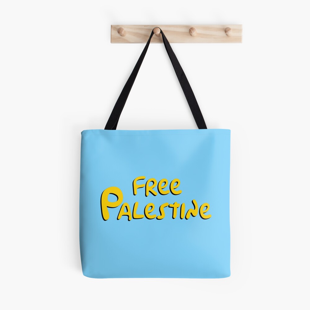 Cotton Tote Bag (Palestine Design) (Double-Sided Print) – Levant 2