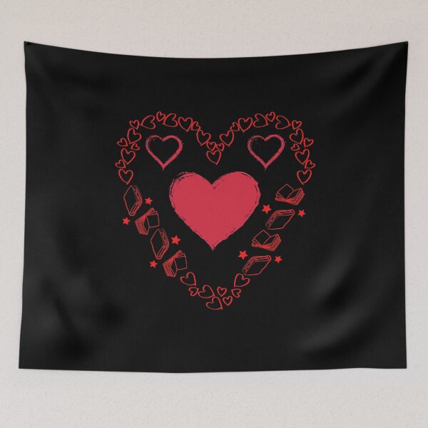 Item preview,   I Have No Self Control - Books And Love Hearts - Funny Slogans Apparel designed and sold by ImagesDesigns.