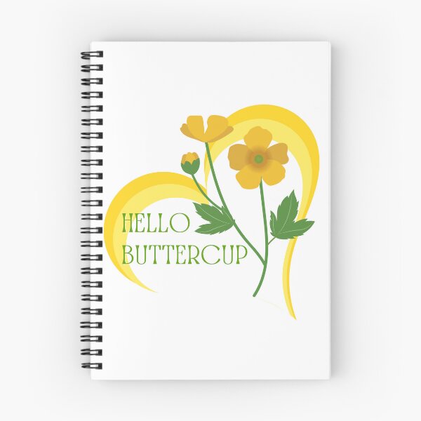 Item preview, Hello Buttercup.. A cute yellow flower inside gold and yellow valentine love hearts designed and sold by ditzy-designs.