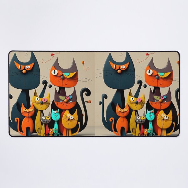 Item preview, Cats Funny Silly looking Pet designed and sold by Home-of-art.