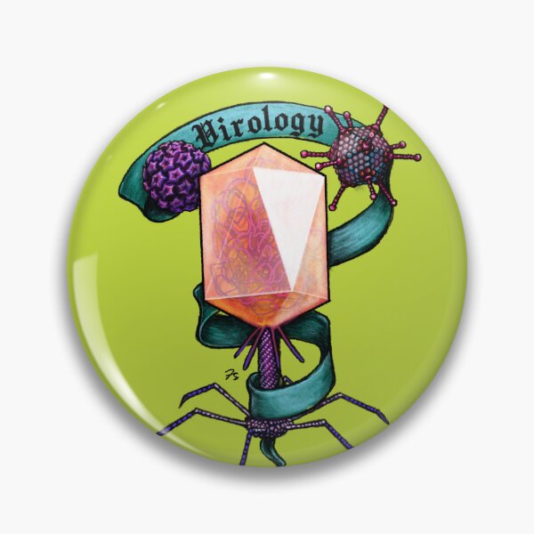 Item preview, Virology Nerd Banner designed and sold by FreyStrandDraws.