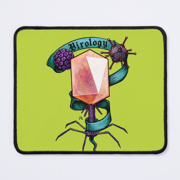Item preview, Virology Nerd Banner designed and sold by FreyStrandDraws.