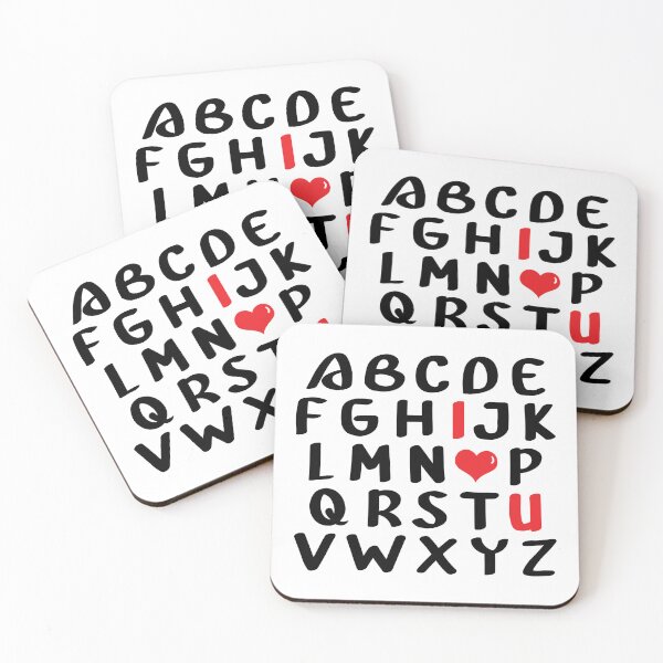 Item preview, Alphabet ABC Love designed and sold by Christophe Henin.