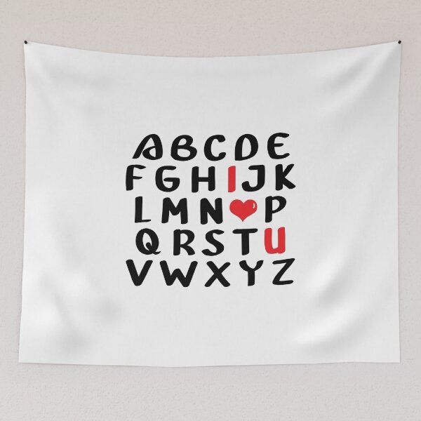 Item preview, Alphabet ABC Love designed and sold by Christophe Henin.