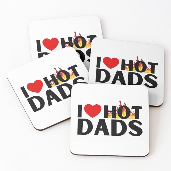 Item preview, I Love Hot Dads designed and sold by It's On Backwards.