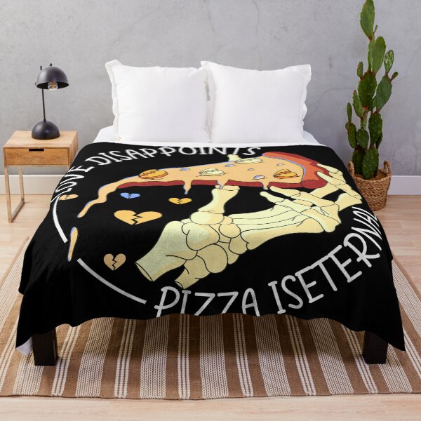 Item preview, vintage love pizza skeleton designed and sold by Astralia.