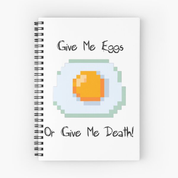 Item preview, Give Me Eggs or Give Me Death designed and sold by Healio2.