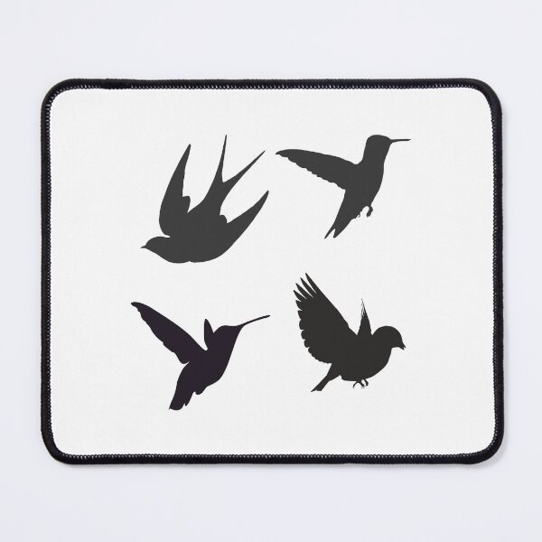 Item preview, Pegatinas divertidas de pájaros, golondrina, colibrí, estornino designed and sold by Rowbic.
