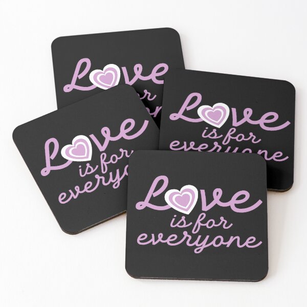Item preview, Love is for everyone - purple heart designed and sold by EvergreenWhimsy.