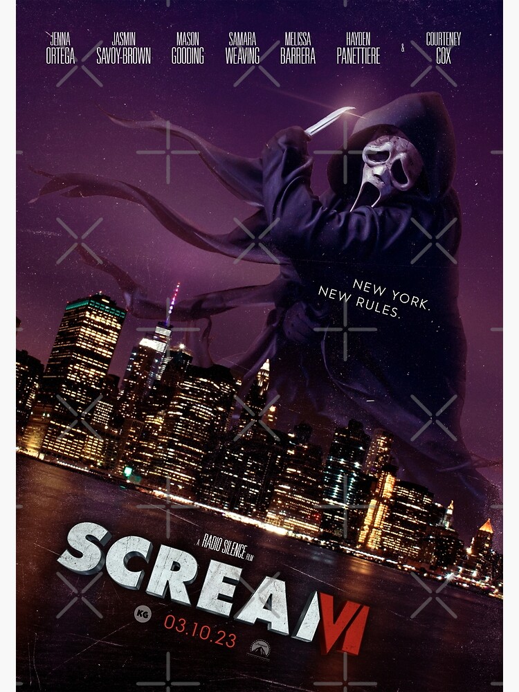 Scream 6 (2023) - Concept Poster, Nrib_design