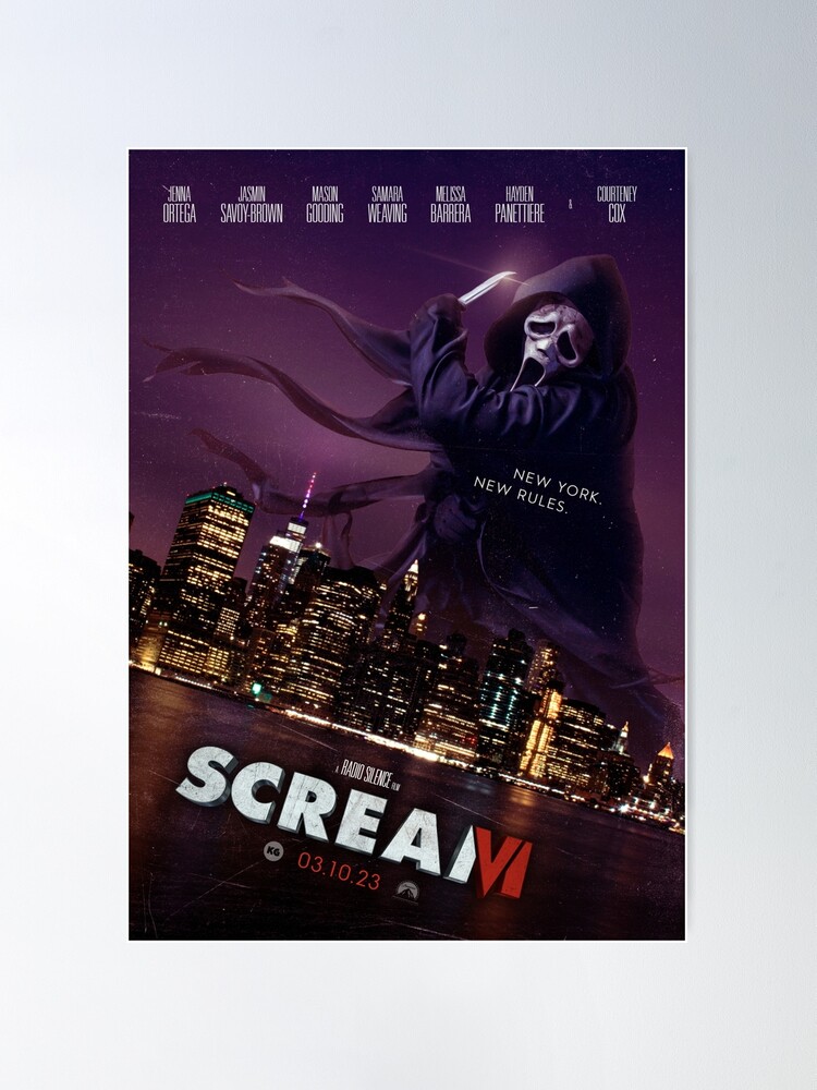 Scream 6 (2023) - Concept Poster, Nrib_design