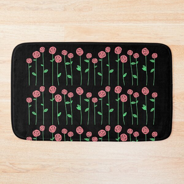 Item preview, Rows of Roses on Black designed and sold by BeJolley.