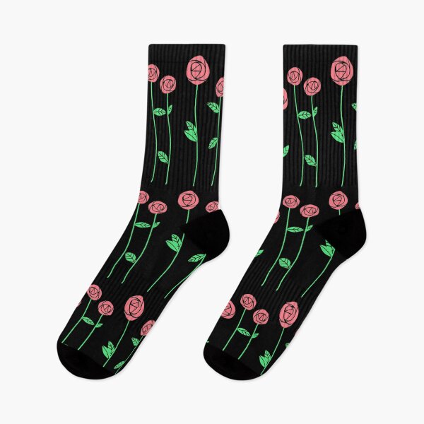 Item preview, Rows of Roses on Black designed and sold by BeJolley.