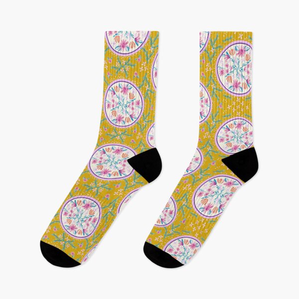 Item preview, Pastel Garden_Medations en Mostaza designed and sold by ElaMilkoDESIGN.