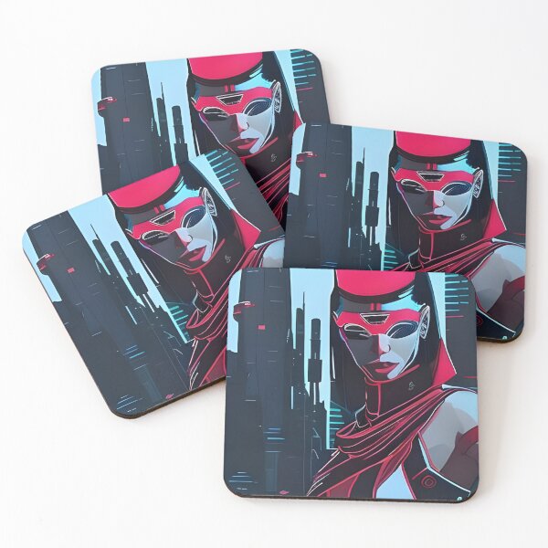 Item preview, Cyberpunk Hotties (34) - Beautiful Sci fi Women designed and sold by TheThirdEye.