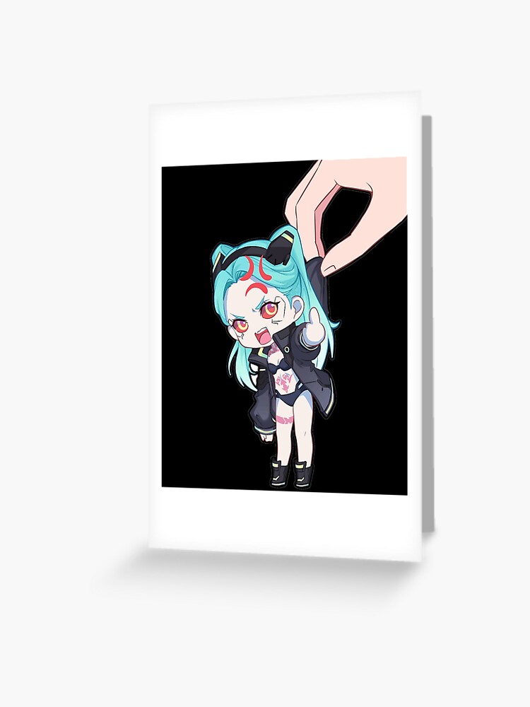 Cyberpunk Edgerunners - Rebecca  Greeting Card for Sale by The