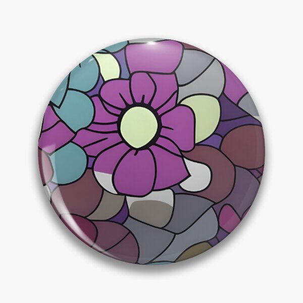Item preview, Color flower pattern designed and sold by Cheekygringo.