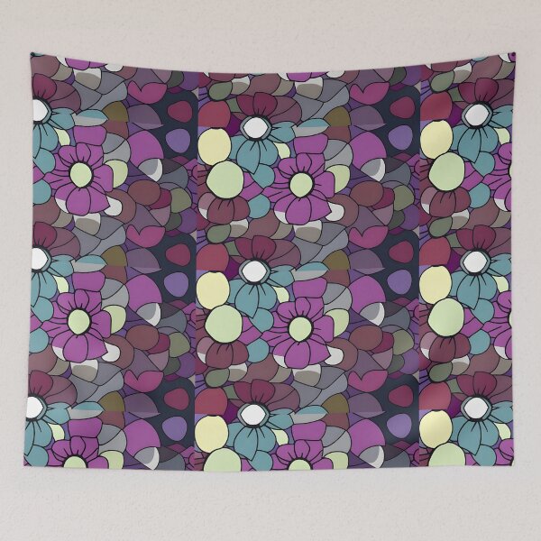 Item preview, Color flower pattern designed and sold by Cheekygringo.