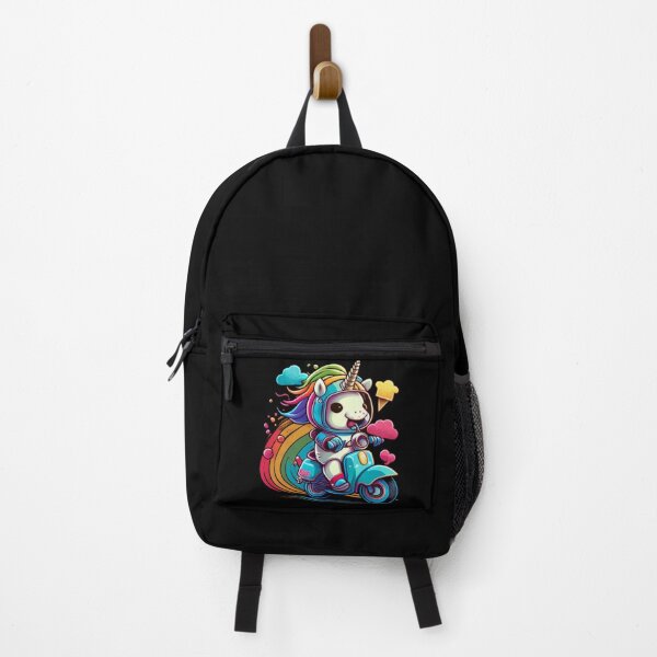 Item preview, Rainbow Unicorn Biker Motorcycle Club designed and sold by TheWildFlix.