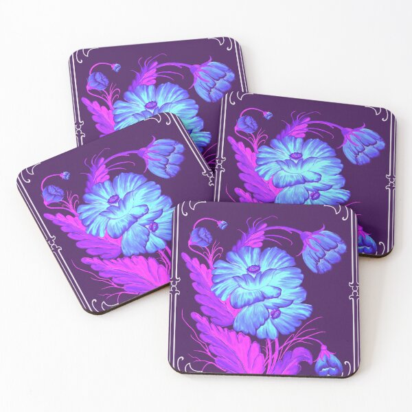 Item preview, Fluorescent Flower designed and sold by GinaDesignUK.