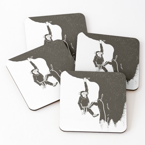 Item preview, Monkey rock climbing designed and sold by piedaydesigns.
