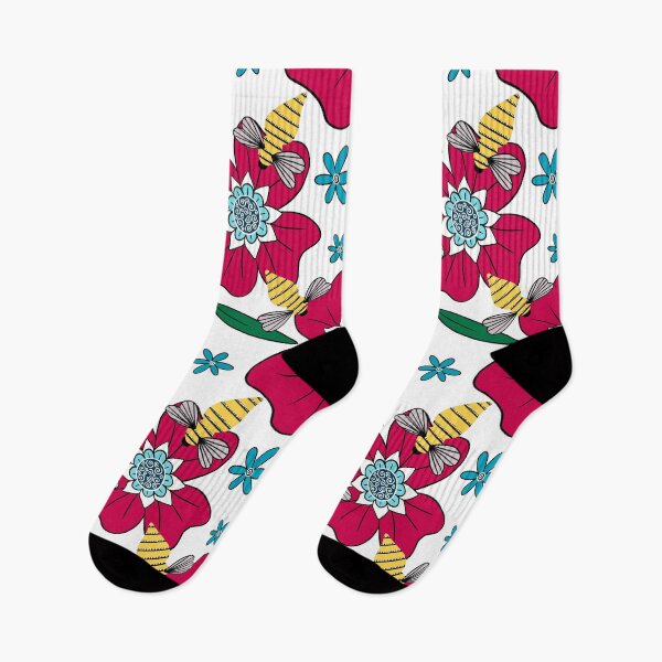 Item preview, Bright Buzzing Bees in the Garden  designed and sold by dKarthdesign.