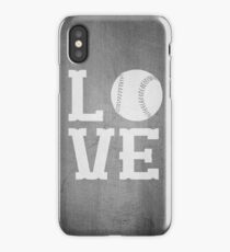 Baseball Love 2 iPhone Case