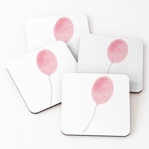 Item preview, Cute pink baloon Valentines day designed and sold by OFreiART.