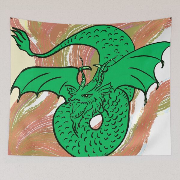 Item preview, Green Earth dragon  designed and sold by LynseysArtShop.