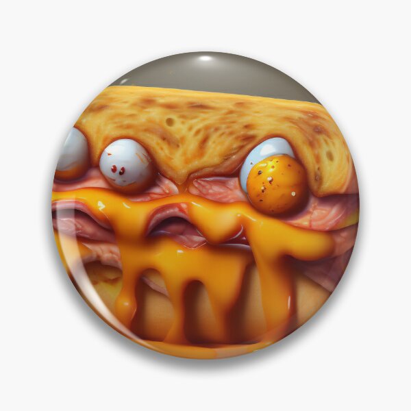 Item preview, The Slimey Bacon Cheese Toast designed and sold by CreepyDesigns.