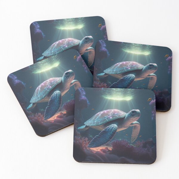 Item preview, Turtle swims in the sea designed and sold by Globuwear.