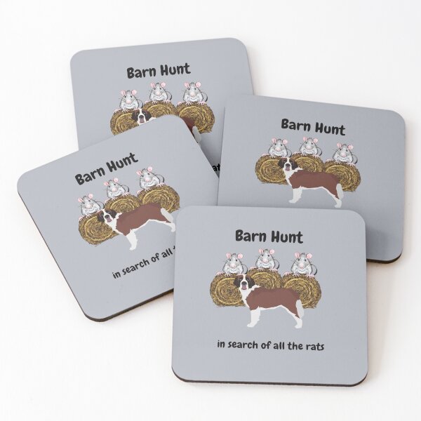 Item preview,  Funny Barn Hunt - in search of all the rats with a Saint Bernard designed and sold by Just4doglovers.