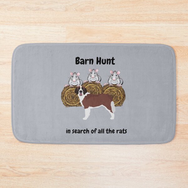 Item preview,  Funny Barn Hunt - in search of all the rats with a Saint Bernard designed and sold by Just4doglovers.