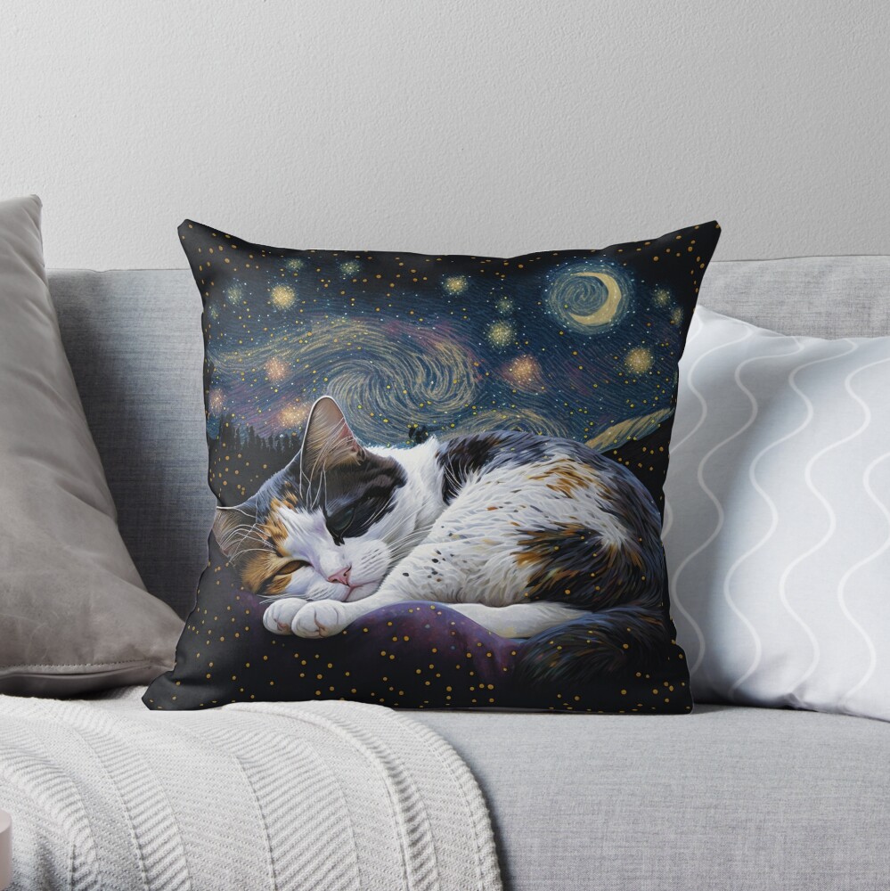 An astronaut playing hockey Throw Pillow for Sale by Fresh Clothes