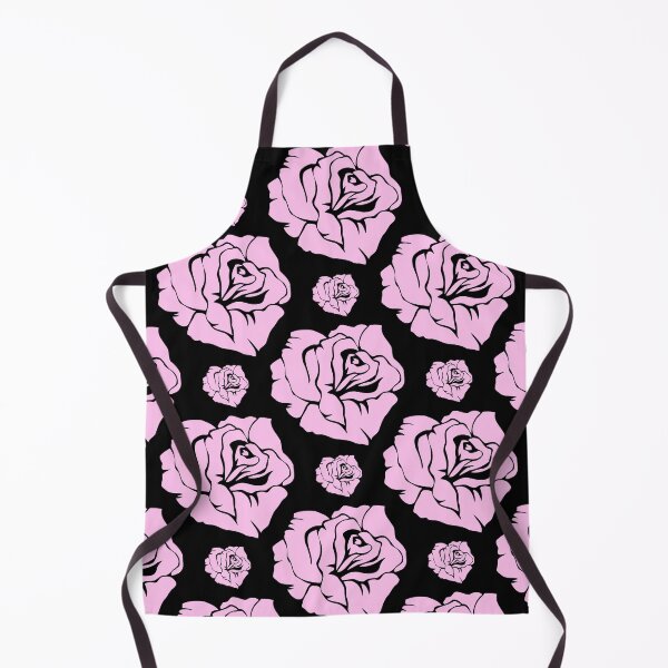 Item preview, Pink Roses On Black designed and sold by BeJolley.