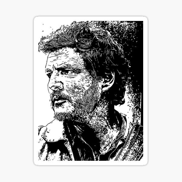 Pedro Pascal As Joel from the last of us Sticker