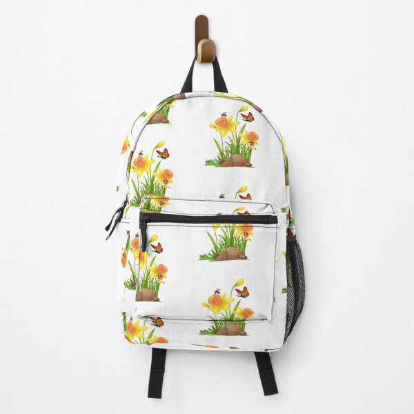 Item preview, Yellow Daffodil Flowers and Bugs designed and sold by silviaol.