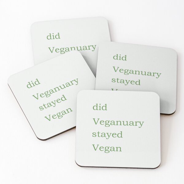 Item preview, Did Veganuary Stayed Vegan designed and sold by EmeraldeaArt.