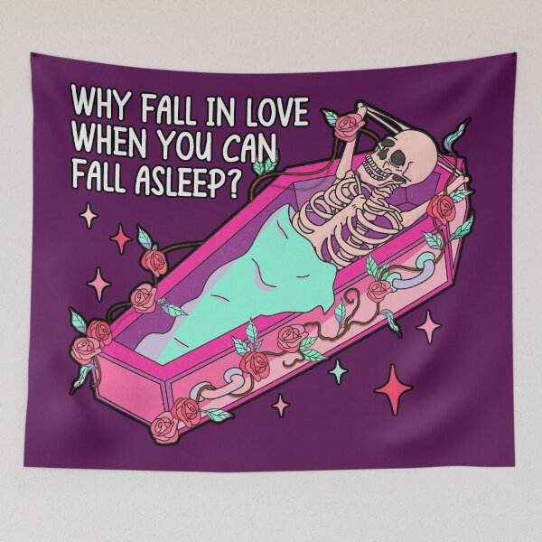 Item preview, Skeleton quote valentine's day designed and sold by Astralia.