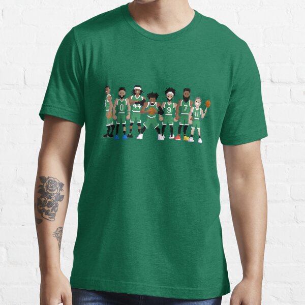 8bit Boston Basketball Squad Essential T-Shirt