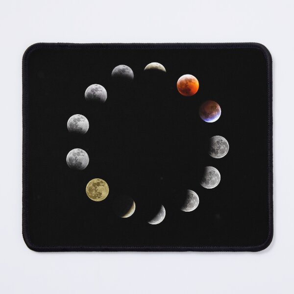 Item preview, Lunar Eclipse Moon Phases designed and sold by MegsPhotography.