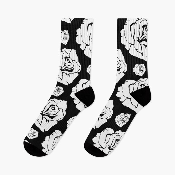 Item preview, White Roses On Black designed and sold by BeJolley.