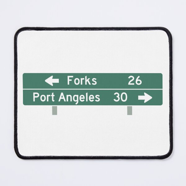 Item preview, forks sign designed and sold by virginia nash.