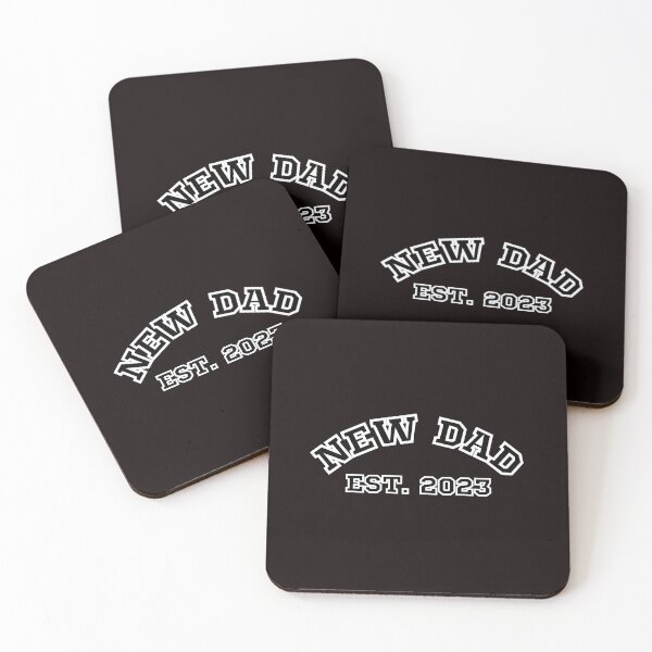 Item preview, New Dad Est. 2023  designed and sold by scoutsunlimited.