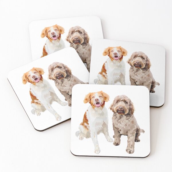 Item preview, Ginger and Coco designed and sold by Kat's Dogs.