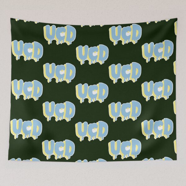 Item preview, UC Davis Drippy Font    designed and sold by GabrielMatthew.