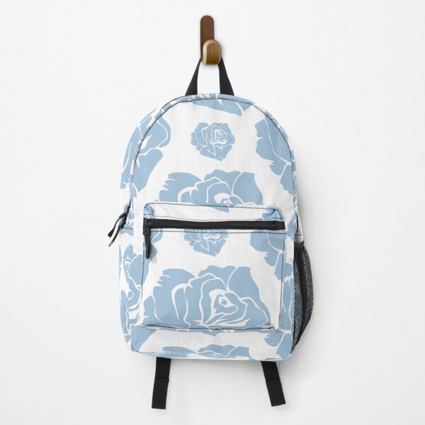 Item preview, Muted Blue Roses on White designed and sold by BeJolley.